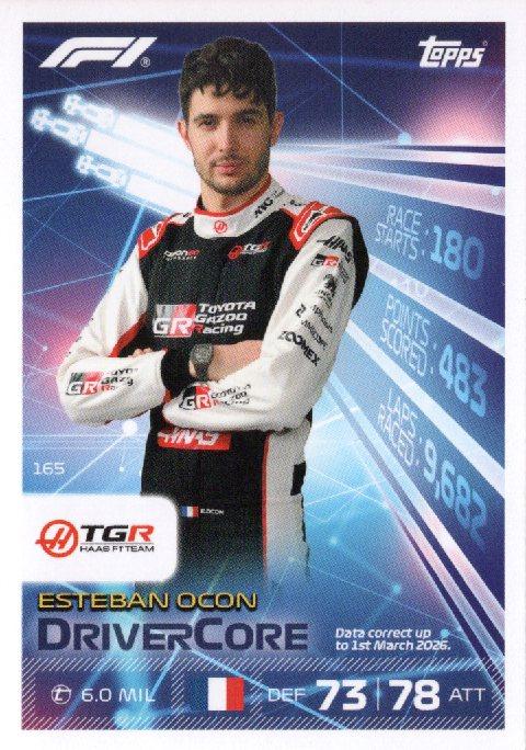 2026 Turbo Attax — Esteban Ocon DC #165