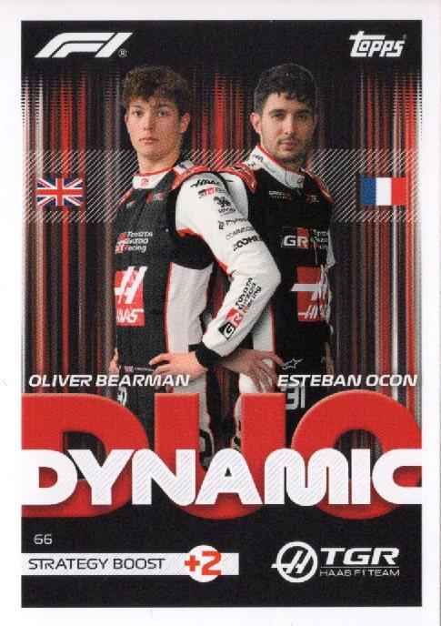 2026 Turbo Attax — Oliver Bearman / Esteban Ocon DD #66
