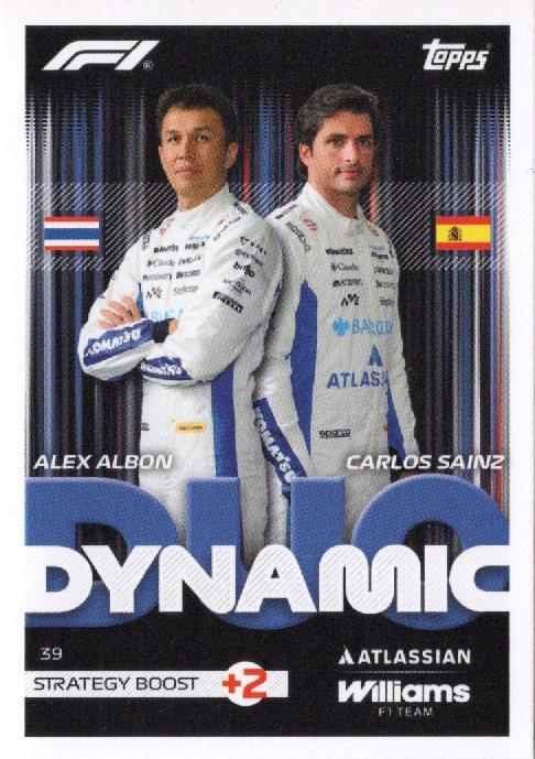 2026 Turbo Attax — Alex Albon / Carlos Sainz DD #39