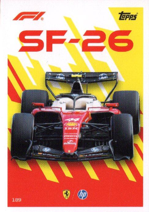 2026 Turbo Attax — Lewis Hamilton CAR #189