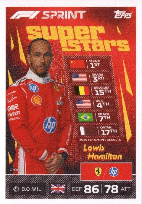 2026 Turbo Attax — Lewis Hamilton SSS #155