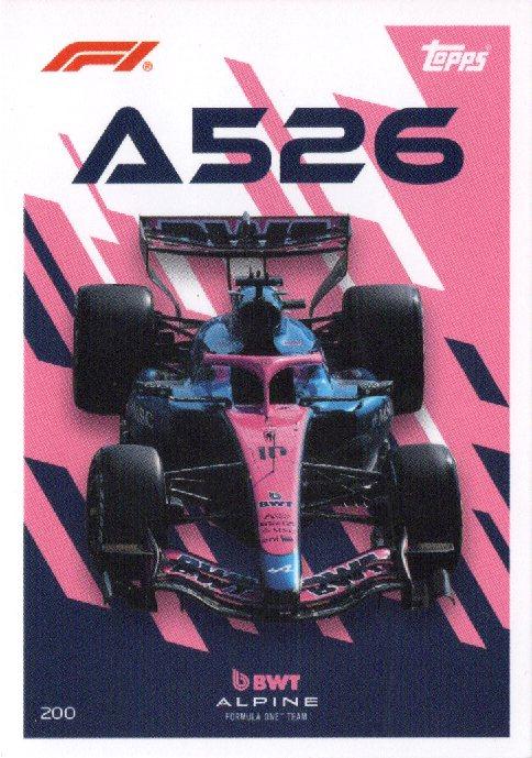 2026 Turbo Attax — Pierre Gasly CAR #200
