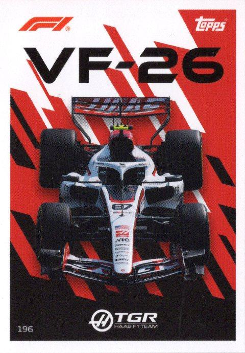2026 Turbo Attax — Oliver Bearman CAR #196