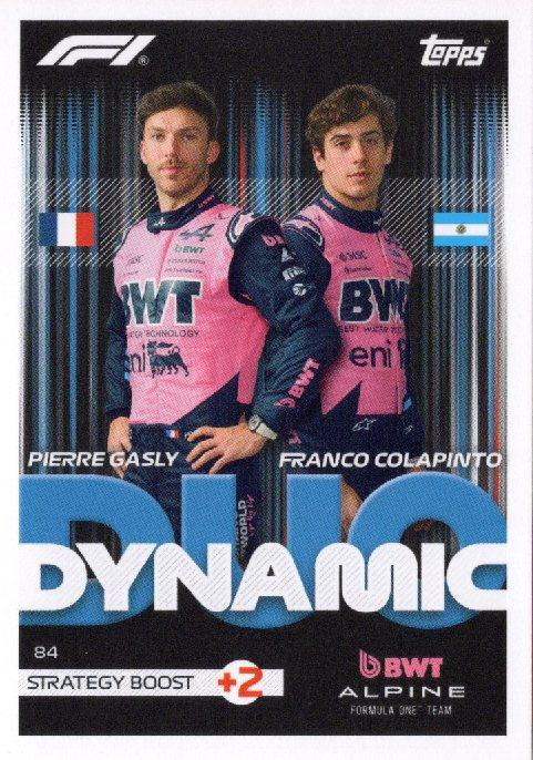 2026 Turbo Attax — Pierre Gasly / Franco Colapinto DD #84