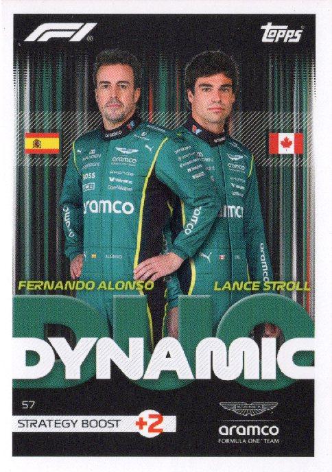 2026 Turbo Attax — Fernando Alonso / Lance Stroll DD #57