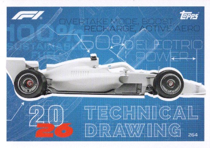 2026 Turbo Attax — 2026 F1 Car TD #264