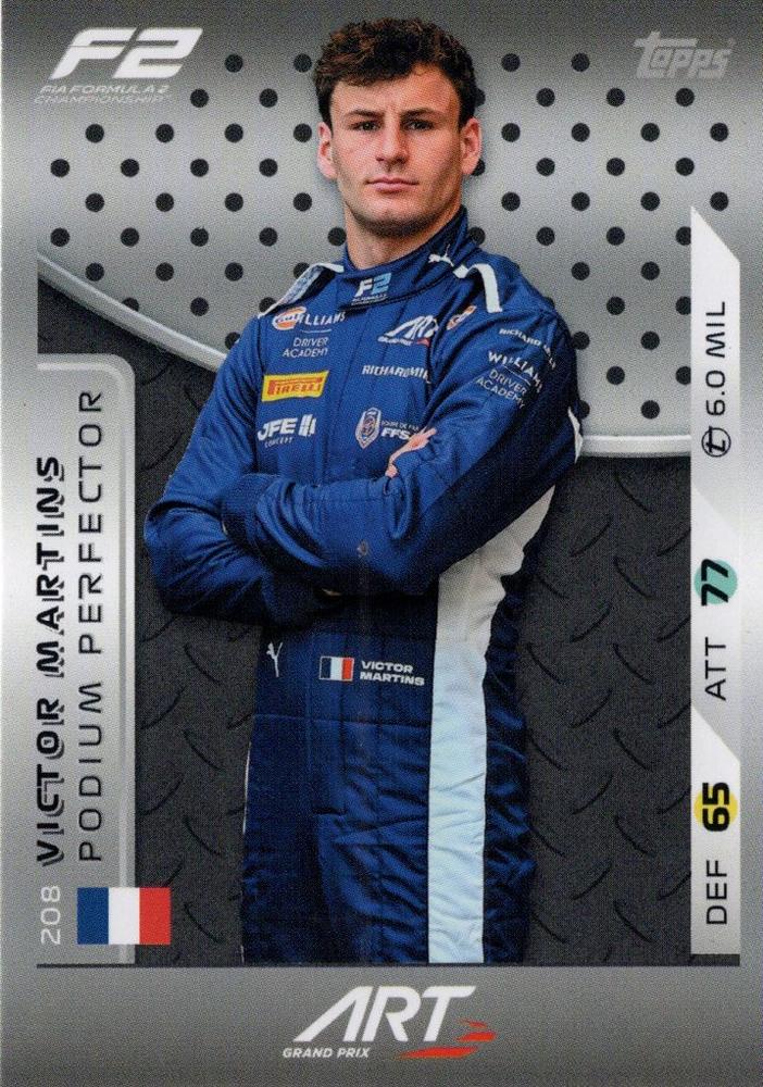 2025 Turbo Attax — Victor Martins F2PP #208